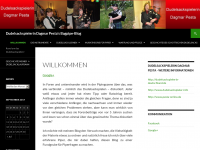 Screenshot des Blogs Dudelsackspielerin Dagmar Pesta’s Bagpipe-Blog