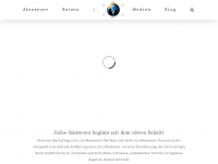 Screenshot des Blogs Backpacking in Australien