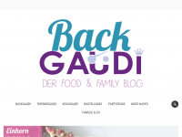 Screenshot des Blogs BackGAUDI