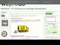 Screenshot des Blogs Günstig, günstiger…weprodo!