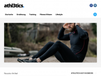 Screenshot des Blogs FitnessGods.de