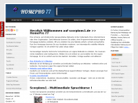 Screenshot des Blogs Homepagebau Promotion
