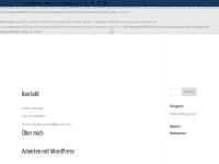 Screenshot des Blogs Ideen für Webseiten, Shops und Blogs