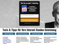 Screenshot des Blogs Neukundengewinnung im Internet