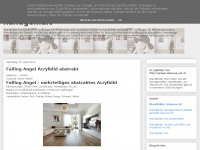 Screenshot des Blogs Acrylbilder und Wandbilder von Slavova Art