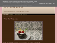 Screenshot des Blogs Wundertorten