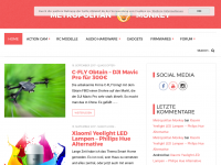 Screenshot des Blogs Metropolitan Monkey