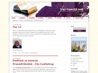 Screenshot des Blogs Ver-rueckt.net