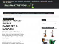 Screenshot des Blogs Shishatrends.de