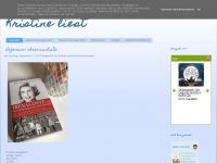 Screenshot des Blogs Kristine liest