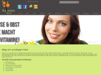 Screenshot des Blogs Kalorien Guru
