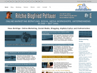 Screenshot des Blogs datenschmutz.blog