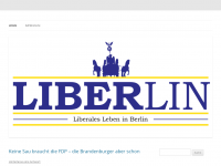 Screenshot des Blogs Liberlin