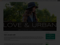 Screenshot des Blogs LOVE&URBAN