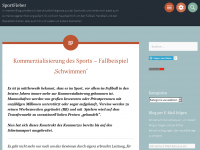 Screenshot des Blogs SportFieber