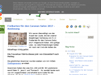 Screenshot des Blogs Camping-Checker