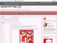 Screenshot des Blogs Häkelmützen123