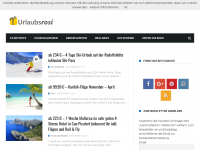 Screenshot des Blogs Urlaubsrosi