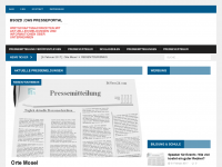 Screenshot des Blogs BSOZD.com – Das News und Presseblog