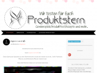 Screenshot des Blogs produktststern