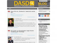 Screenshot des Blogs DASD Blog