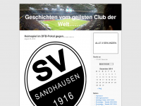 Screenshot des Blogs Geschichten vom geilsten Club der welt……