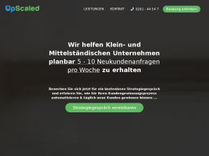 Screenshot des Blogs Lokales SEO und WordPress Webdesign