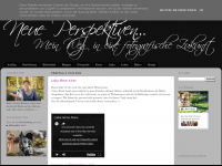 Screenshot des Blogs Neue Perspektiven – Mein Weg in eine fotografische Zukunft