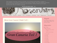Screenshot des Blogs Rosenherz