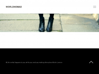 Screenshot des Blogs worldnomad