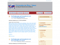 Screenshot des Blogs Konsulate.de – Blog / News