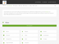 Screenshot des Blogs Küchenepiso.de