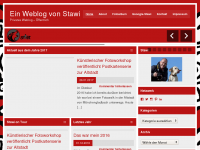 Screenshot des Blogs Privates Weblog – Öffentlich
