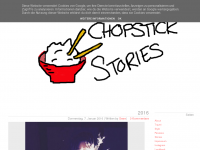 Screenshot des Blogs Chopstick Stories