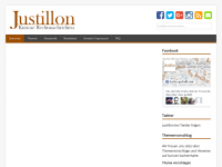 Screenshot des Blogs Justillon