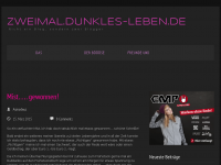 Screenshot des Blogs zweimal.Dunkles-Leben.de