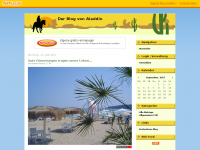 Screenshot des Blogs Der Blog von Aladdin