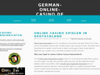 Screenshot des Blogs Online casino deutschland