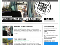 Screenshot des Blogs weitweitweg.in