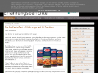 Screenshot des Blogs DanKern – Produkttests und Erfahrungsberichte