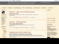Screenshot des Blogs Mäusezähnchen – Der etwas andere Mama-Blog