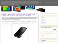 Screenshot des Blogs Technik Reviews
