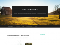 Screenshot des Blogs 5 Million Books