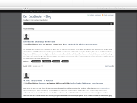 Screenshot des Blogs Der Entrümpler – Entsorgung