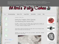 Screenshot des Blogs Mimi’s Fairy Cakes