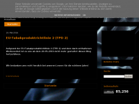 Screenshot des Blogs Dampftastic