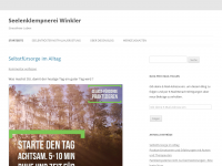 Screenshot des Blogs Seelenklempnerei