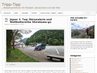 Screenshot des Blogs TrippTipp