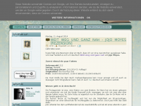 Screenshot des Blogs Dine’s Bücherkiste