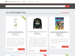 Screenshot des Blogs Urlaubs-Blogger